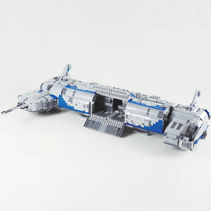 Full View of with open hatch of the Resistance Troop Transport Ship.