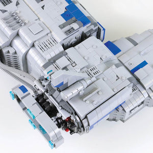 Top view of the thrusters.