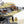 Right-side profile of the Kintan Strider Speeder Bike showcasing the engine details build with LEGO® bricks. 