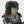 Close-up of MOC-Hunter's alternate face built with LEGO® bricks and custom printed pieces on LEGO® bricks. 