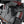 Close-up of MOC-Hunter's upper torso and knives built with LEGO® bricks. 