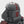 Extreme close-up of the rear left of MOC-Hunter's helmet built with LEGO® bricks. 