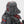 Extreme close-up of Hunter's helmet from the right built with LEGO® bricks. 