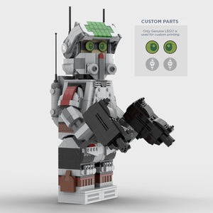 Digital Instructions | MOC-Tech Bad Batch Buildable Figure from Star Wars